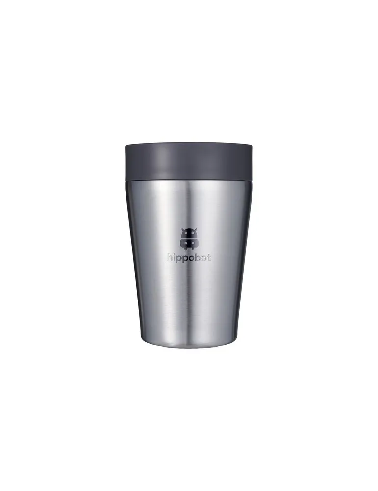 Circular&Co Recycled Stainless Steel Coffee Cup 227 ml marquage laser ultra précis