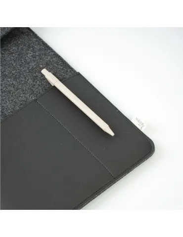 Recyc Felt&Apple Imitation Leather LaptopSleeve Plus16p