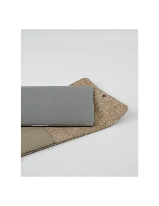 Recyc Felt&Apple Imitation Leather LaptopSleeve Plus16p objet promotionnel éco-responsable