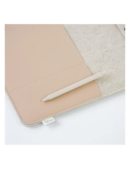Recyc Felt&Apple Imitation Leather LaptopSleeve Plus16p goodies entreprise design