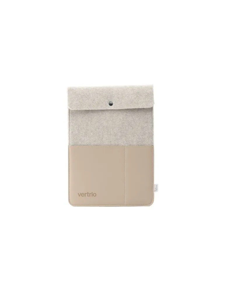 Recyc Felt&Apple Imitation Leather LaptopSleeve Plus16p objet publicitaire robuste
