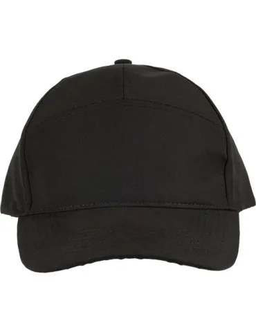 Casquette de 7 panneaux en polyester Alarielle