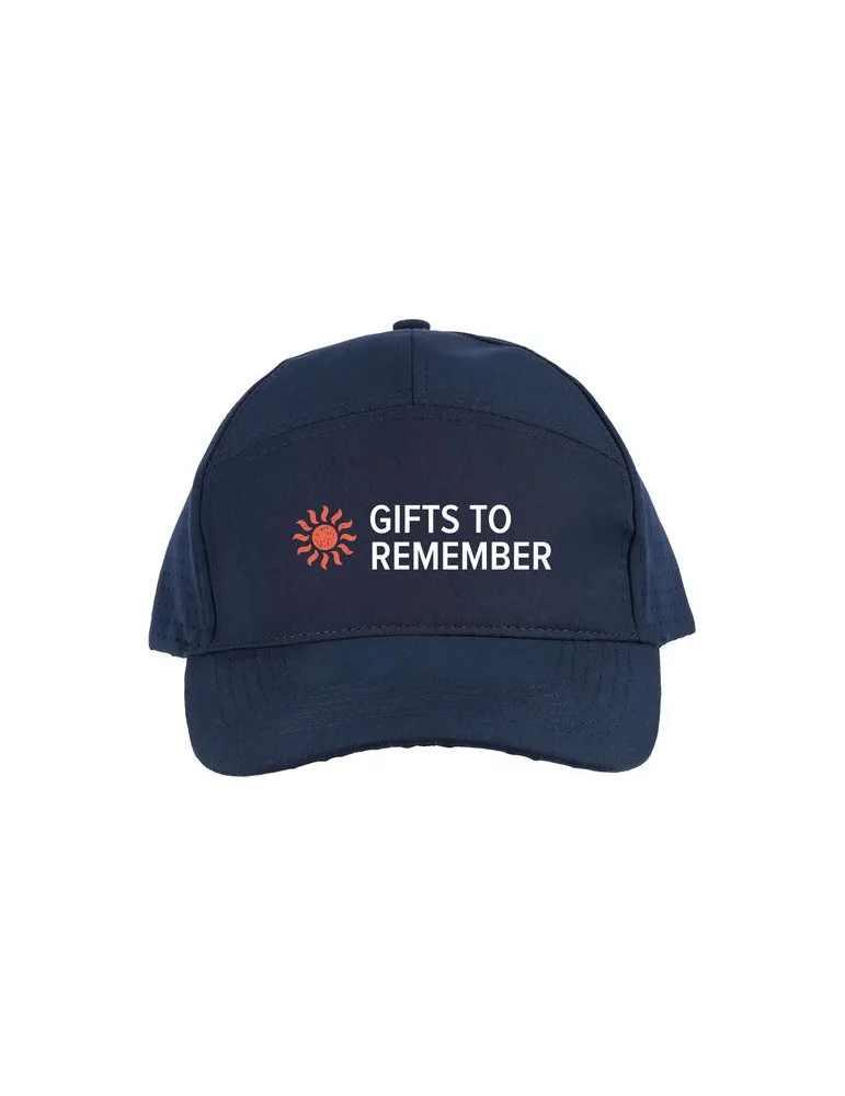 Casquette de 7 panneaux en polyester Alarielle cadeau client original