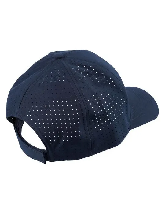 Casquette de 7 panneaux en polyester Alarielle objet publicitaire robuste