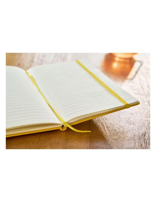 Carnet A5 avec couverture en rPET PU Eamon cadeau client original