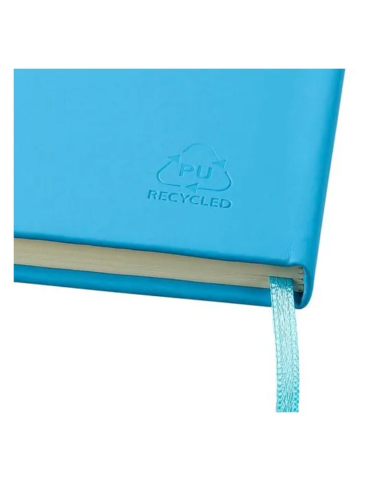 Carnet A5 avec couverture en rPET PU Eamon goodies publicitaire durable