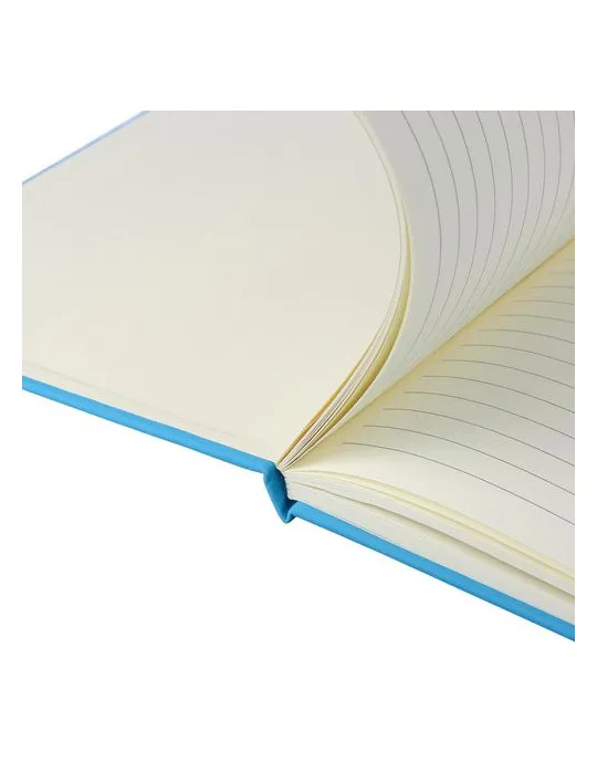 Carnet A5 avec couverture en rPET PU Eamon cadeau affaires élégant