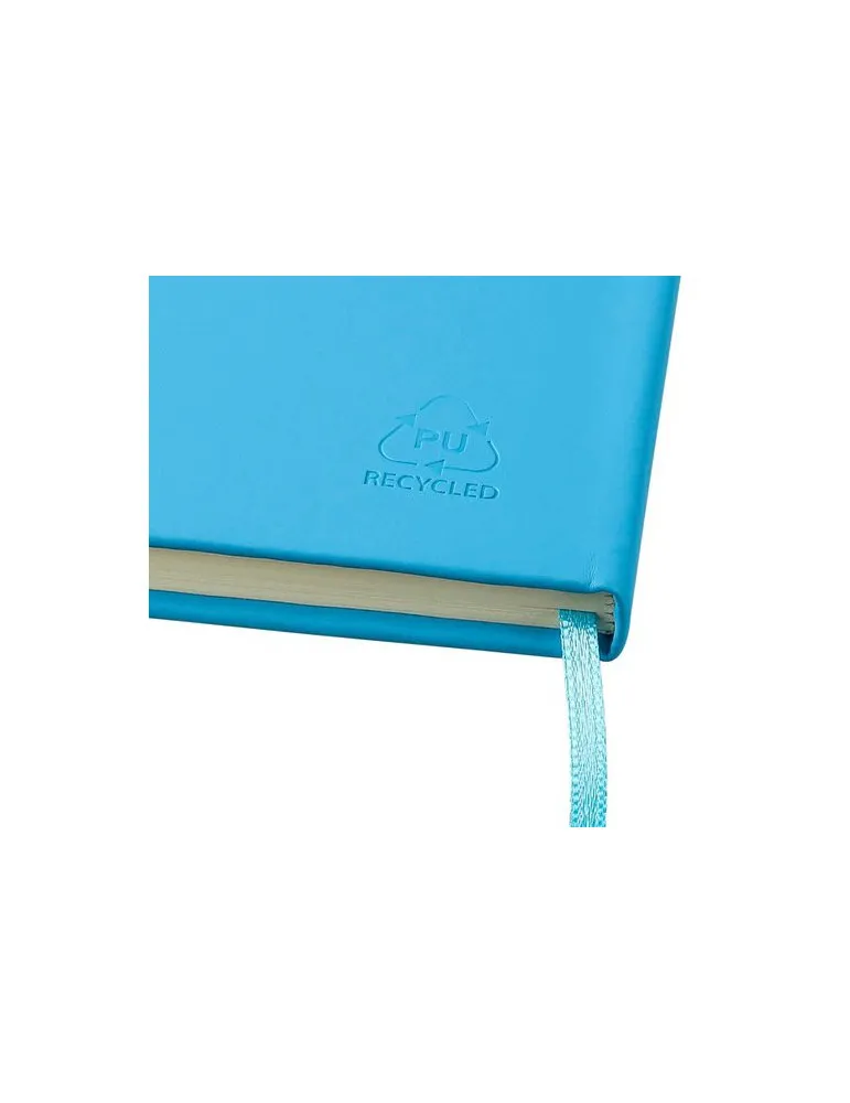 Carnet A5 avec couverture en rPET PU Eamon goodies personnalisé en stock