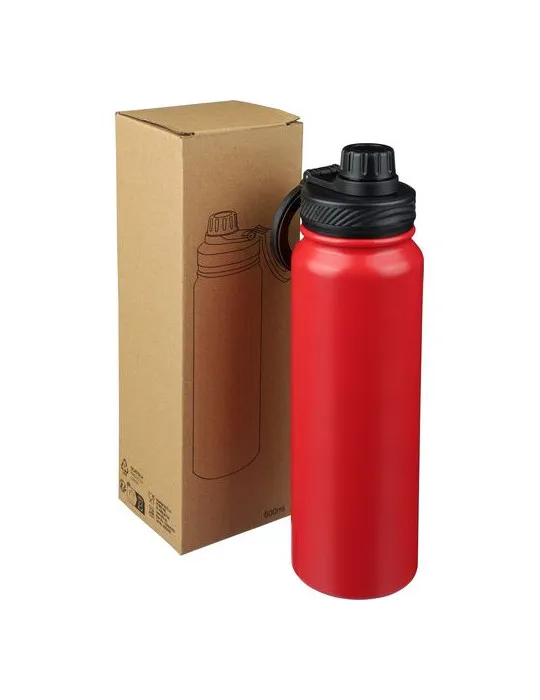 Gourde isotherme de 800 ml en acier inoxydable Zinnia impression haute définition