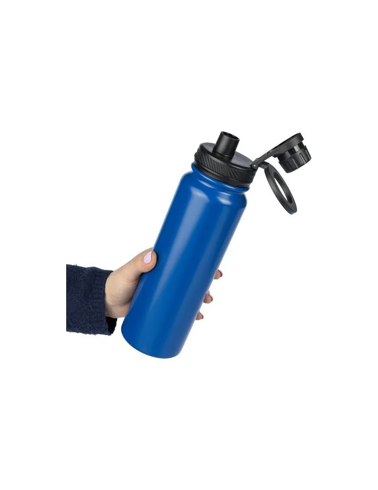 Gourde isotherme de 800 ml en acier inoxydable Zinnia personnalisation rapide en France