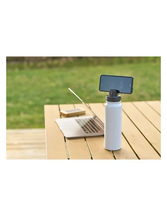 Gourde isotherme de 800 ml en acier inoxydable Zinnia personnalisation rapide en France