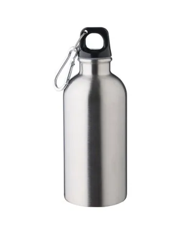 Gourde simple paroi de 400 ml en acier inoxydable recyclé Sable 2