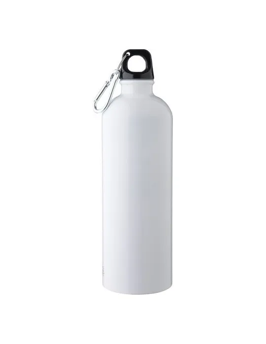 Gourde simple paroi de 750 ml en acier inoxydable recyclé Emeric objet promotionnel éco-responsable
