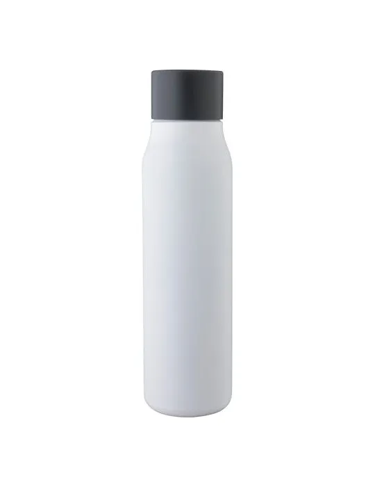Gourde double paroi de 600 ml en acier inoxydable recyclé Cassian goodies publicitaire événementiel