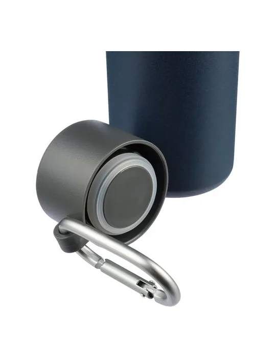 Gourde double paroi de 600 ml en acier inoxydable recyclé Cassian personnalisation rapide en France