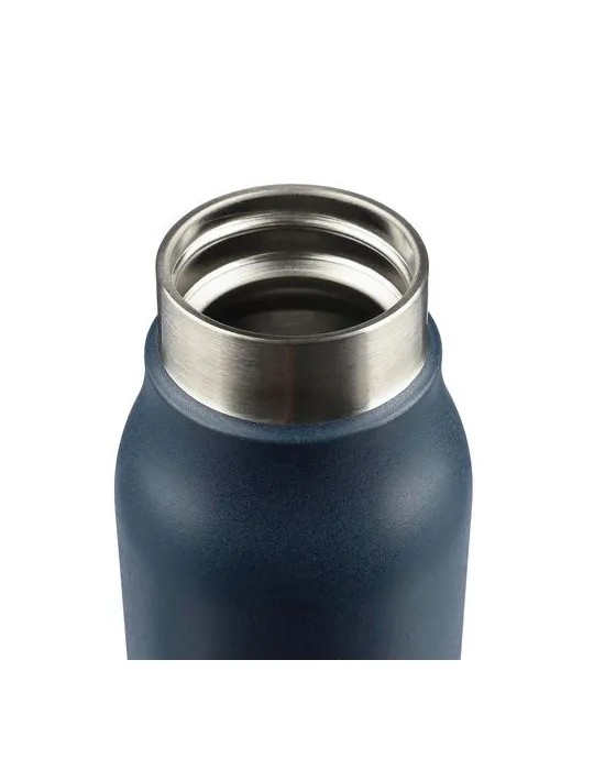 Gourde double paroi de 600 ml en acier inoxydable recyclé Cassian livraison express 24h 48h