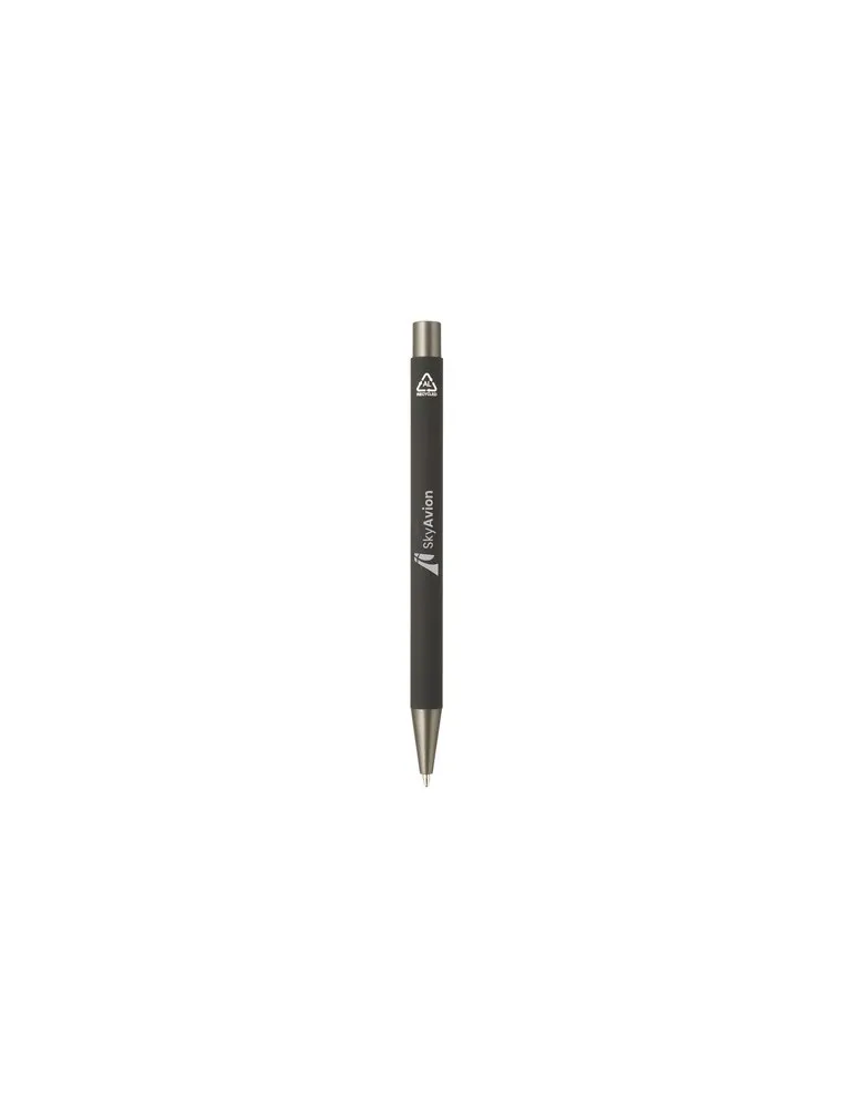 Brody RCS Recycled Alu SoftTouch stylo objet promotionnel éco-responsable