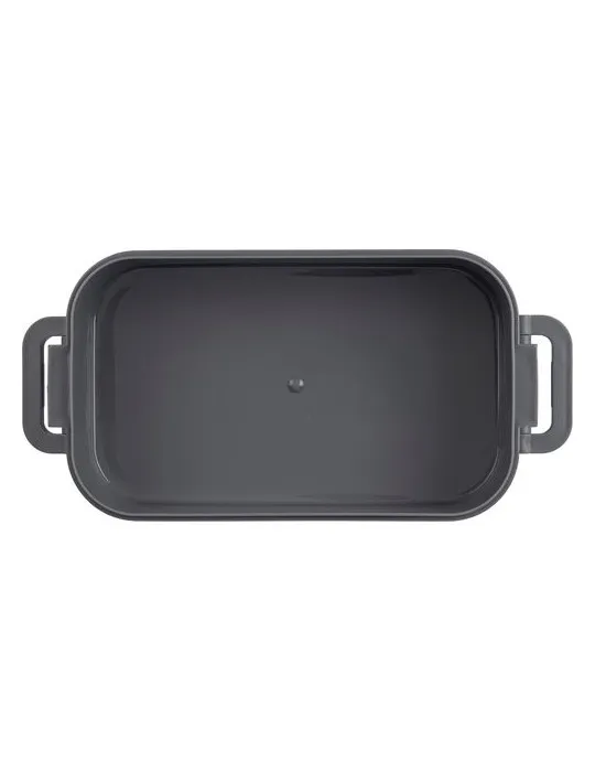 Lunch box en PP d’une capacité totale de 1 600 ml Selwyn goodies entreprise design