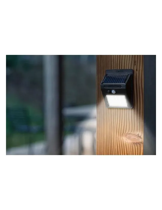 Lampe solaire en PP munie 20 LED COB Briony