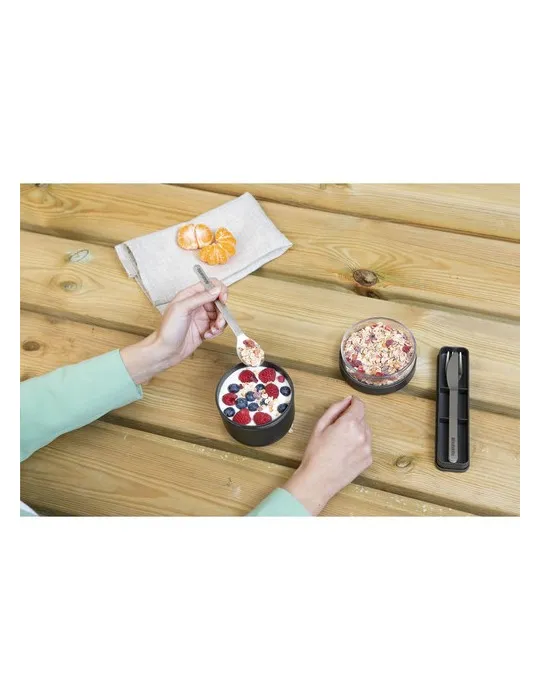 Brabantia Make & Take Set de couverts marquage laser ultra précis