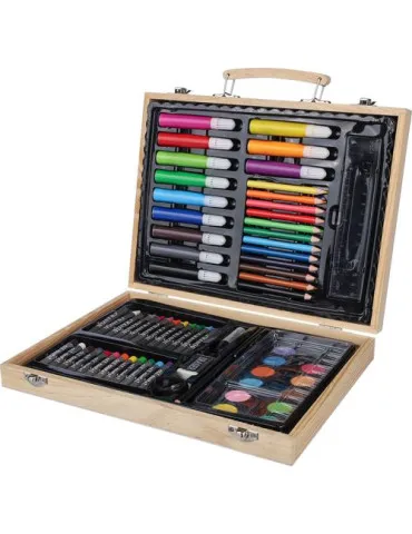 Coffret à dessin en bois Thessaly 2