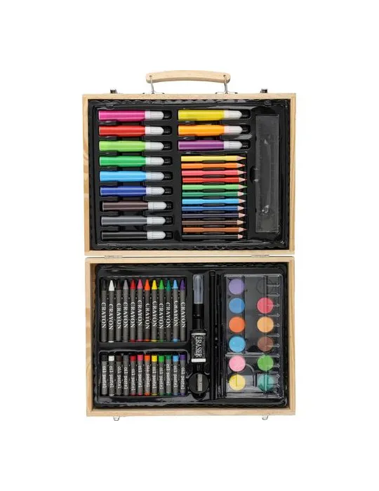 Coffret à dessin en bois Thessaly