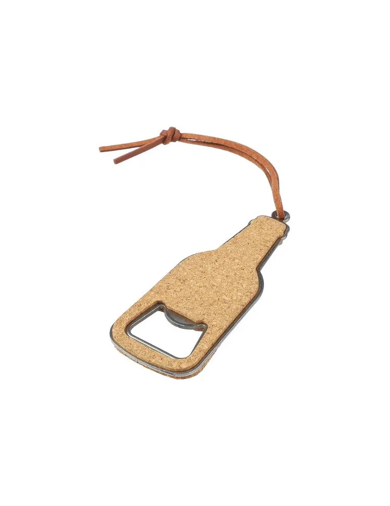 Décapsuleur en liège Ophelie personnalisable avec votre logo