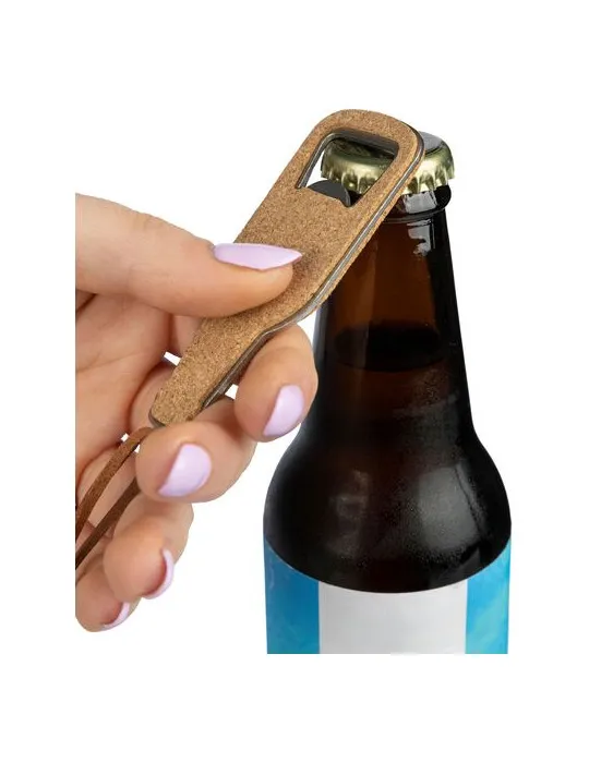 Décapsuleur en liège Ophelie cadeau entreprise pas cher