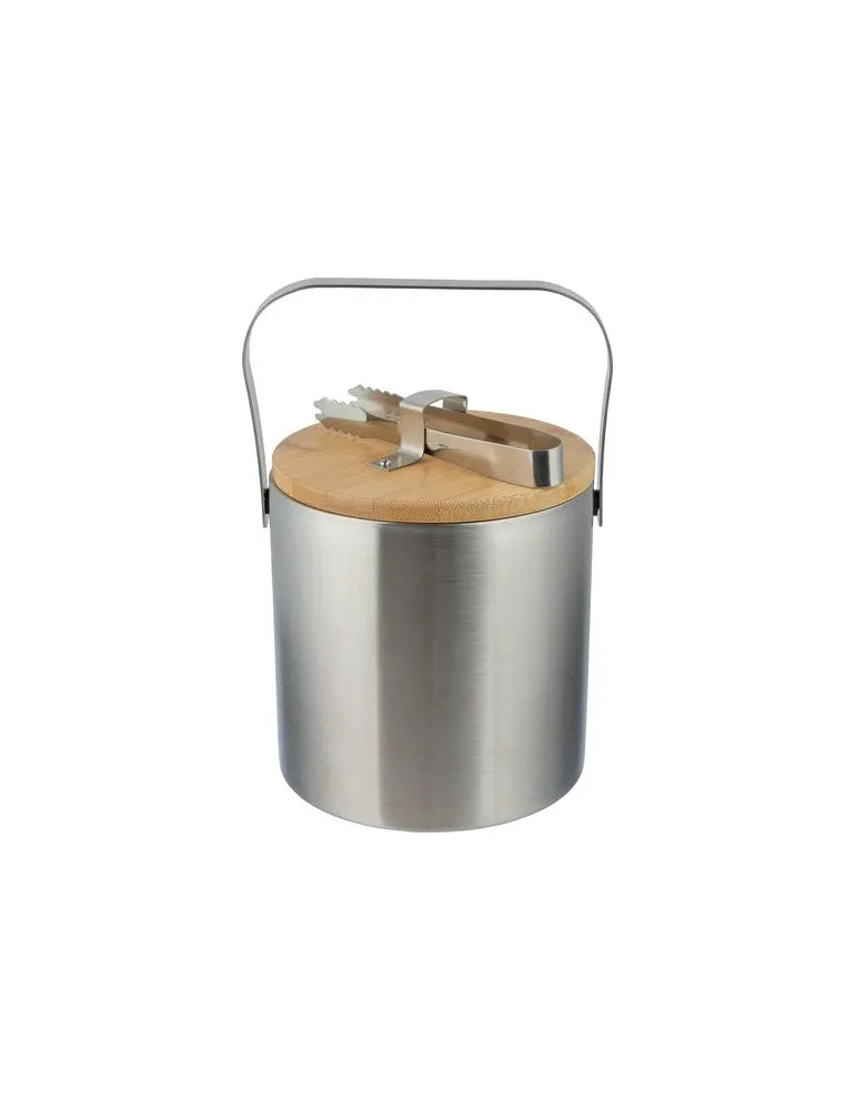 Seau à glace double paroi en acier inoxydable Fenwick