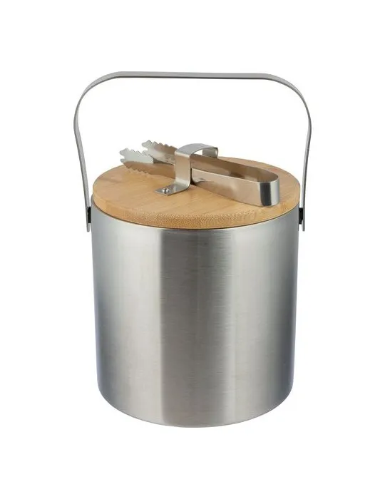 Seau à glace double paroi en acier inoxydable Fenwick