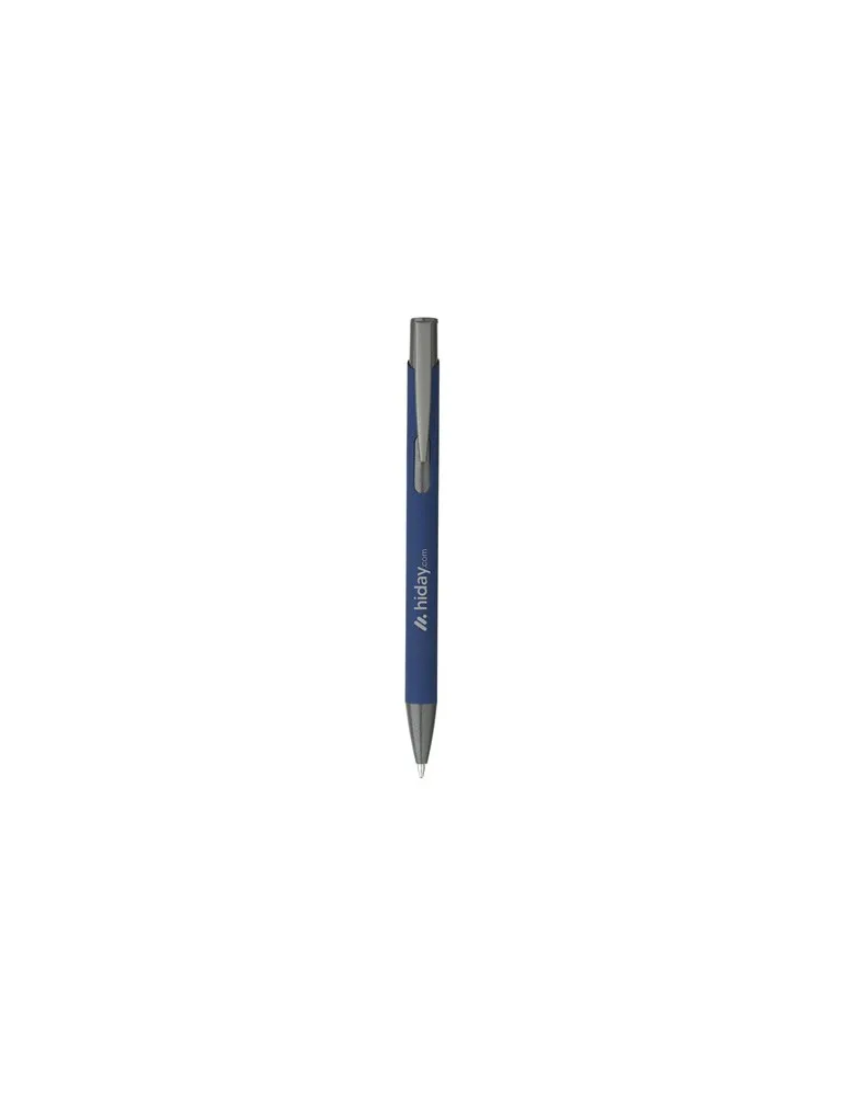 Ebony Soft RCS Recycled Alu SoftTouch stylo cadeau collaborateur premium