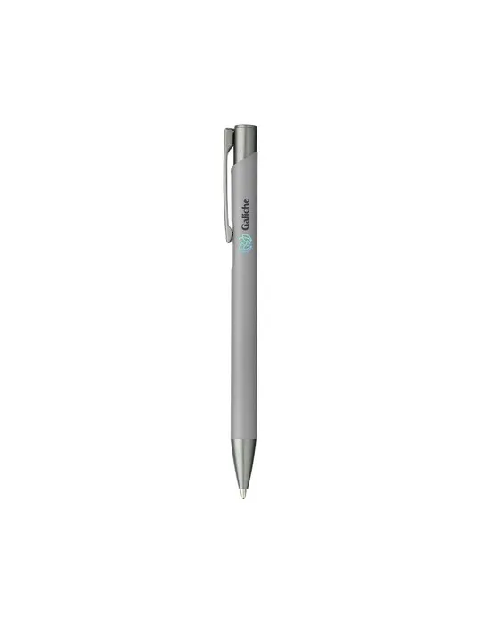 Ebony Soft RCS Recycled Alu SoftTouch stylo personnalisable avec votre logo