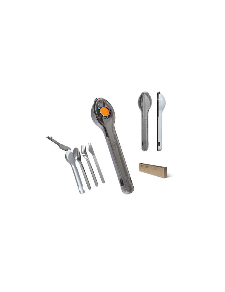 SET DE 3 COUVERTS EN INOX DANS BOITIER RIGIDE