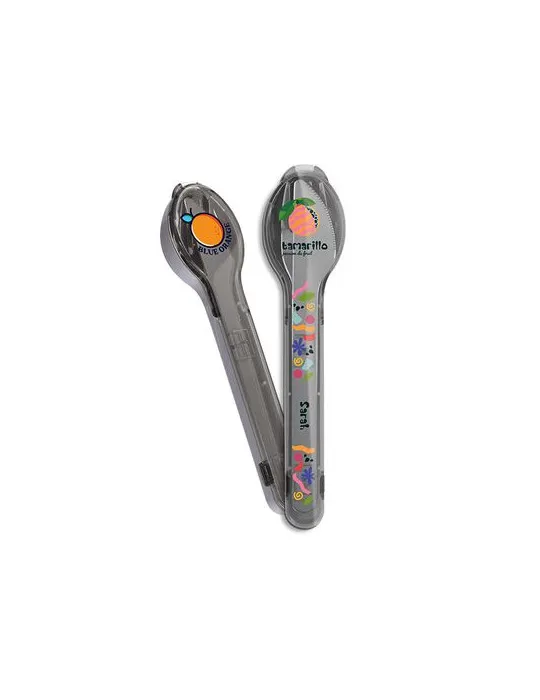 SET DE 3 COUVERTS EN INOX DANS BOITIER RIGIDE cadeau entreprise pas cher