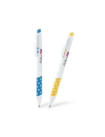 STYLO BILLE PLASTIQUE ECRITURE BLEU