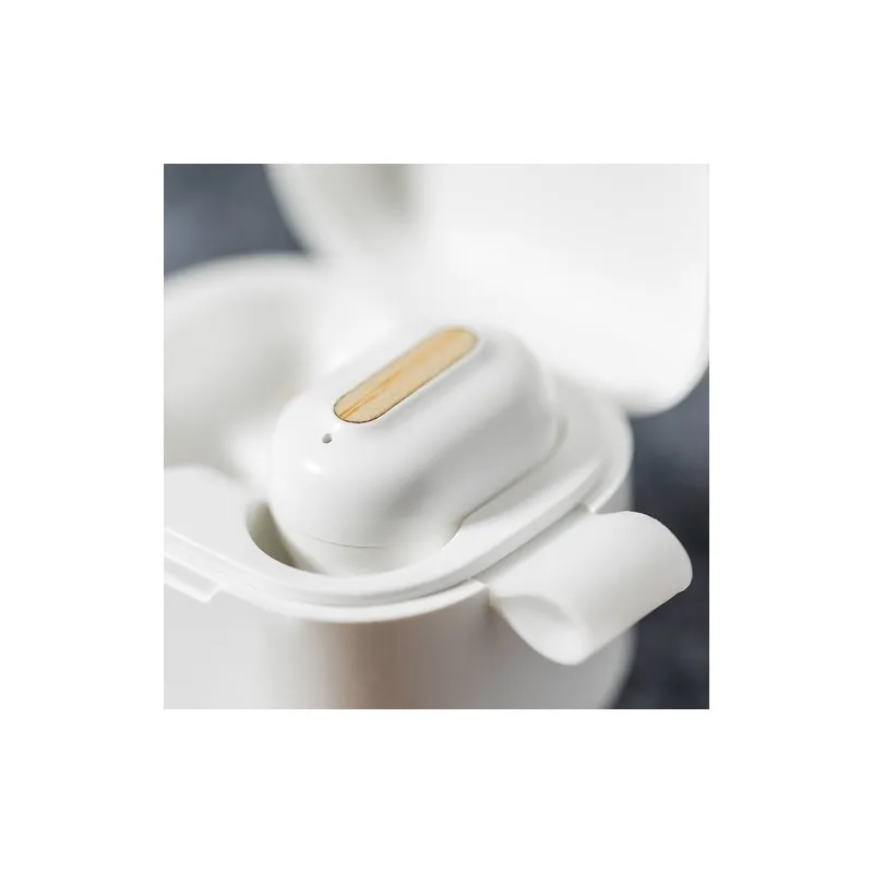 Casque Bluetooth Écologique Personnalisé pas cher - Zoe Écouteurs Matières : bois Couleurs : bois personnalisation rapide en Fra