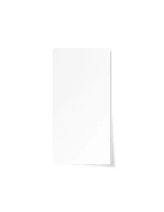 ETIQUETTES BRISTOL BLANC 55X28 mm NEUTRE EN SAC DE 100 personnalisable avec votre logo