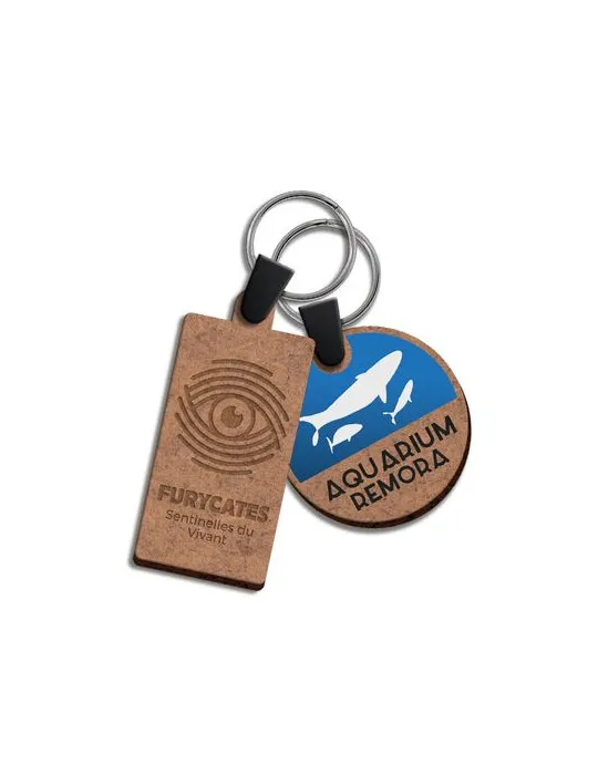 PORTE CLE CREATION MDF EP 3 mm MAXI 20 cm2 impression haute définition