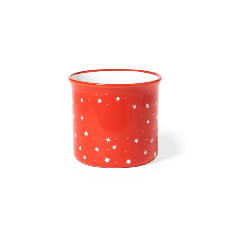 Mug de Noël Personnalisé Écologique Verdux Matières : polypropylène (PP) Couleurs : blanc cadeau collaborateur premium