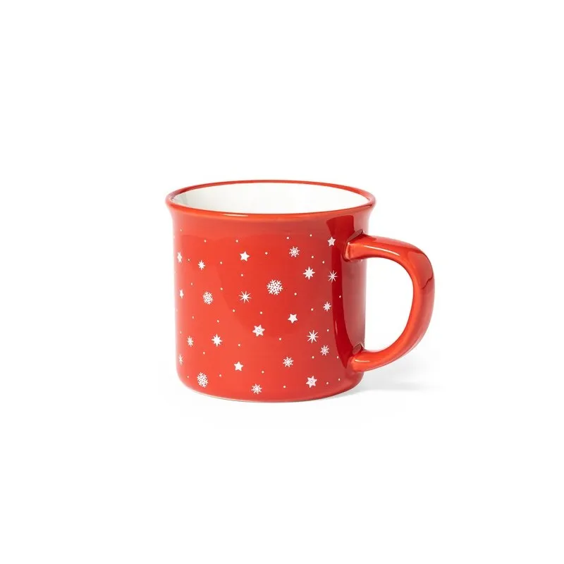 Mug de Noël Personnalisé Écologique Verdux Matières : aluminium Couleurs : argenté mat accessoire événementiel unique