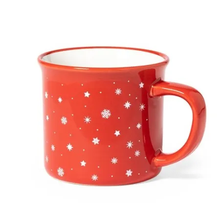 Mug de Noël Personnalisé Écologique Verdux Matières : aluminium Couleurs : argenté mat accessoire événementiel unique