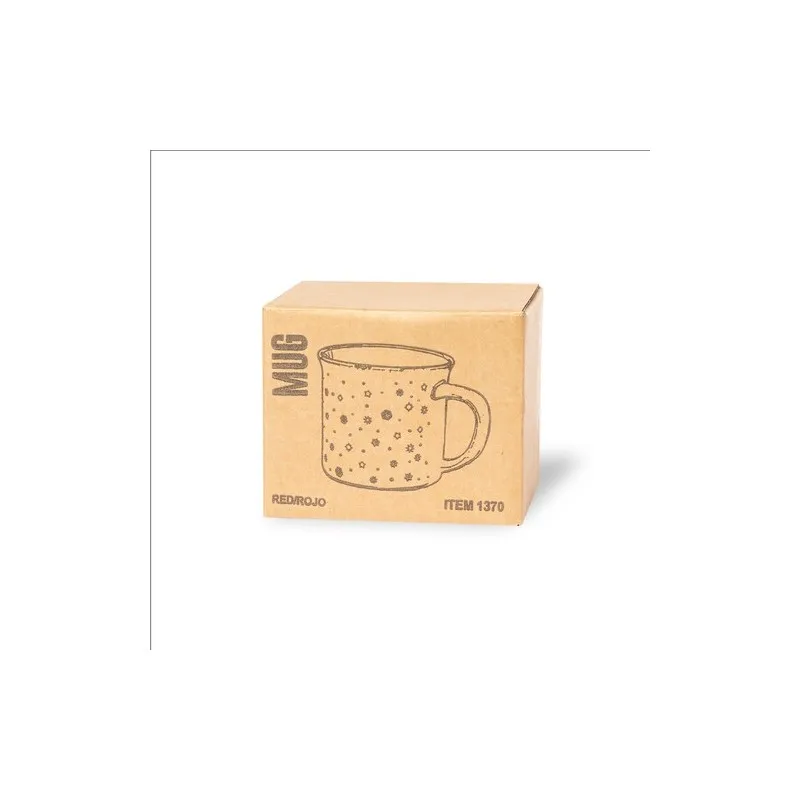 Mug de Noël Personnalisé Écologique Verdux Matières : aluminium Couleurs : argenté mat marquage couleur éclatante