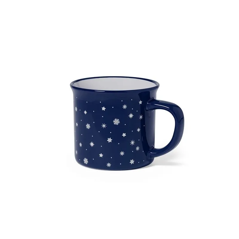Mug de Noël Personnalisé Écologique Verdux Matières : polypropylène (PP) Couleurs : bleu personnalisation rapide en France