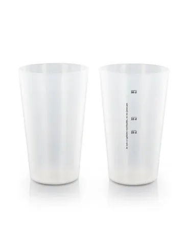 GOBELET PLASTIQUE REUTILISABLE 60 cl  RAS BORD (IML) 2