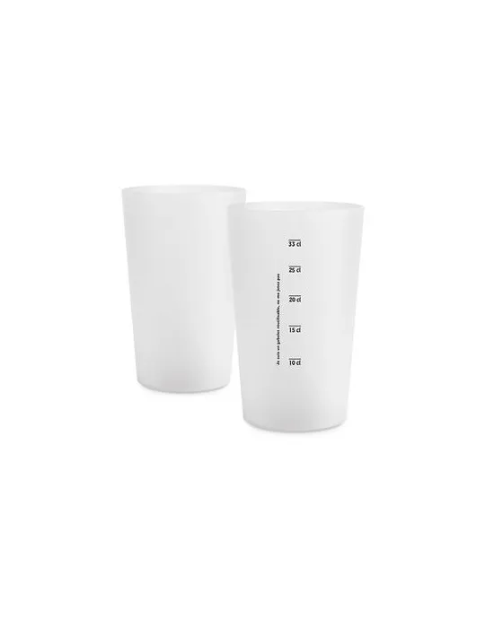 GOBELET PLASTIQUE REUTILISABLE 39 cl RAS BORD goodies personnalisé en stock