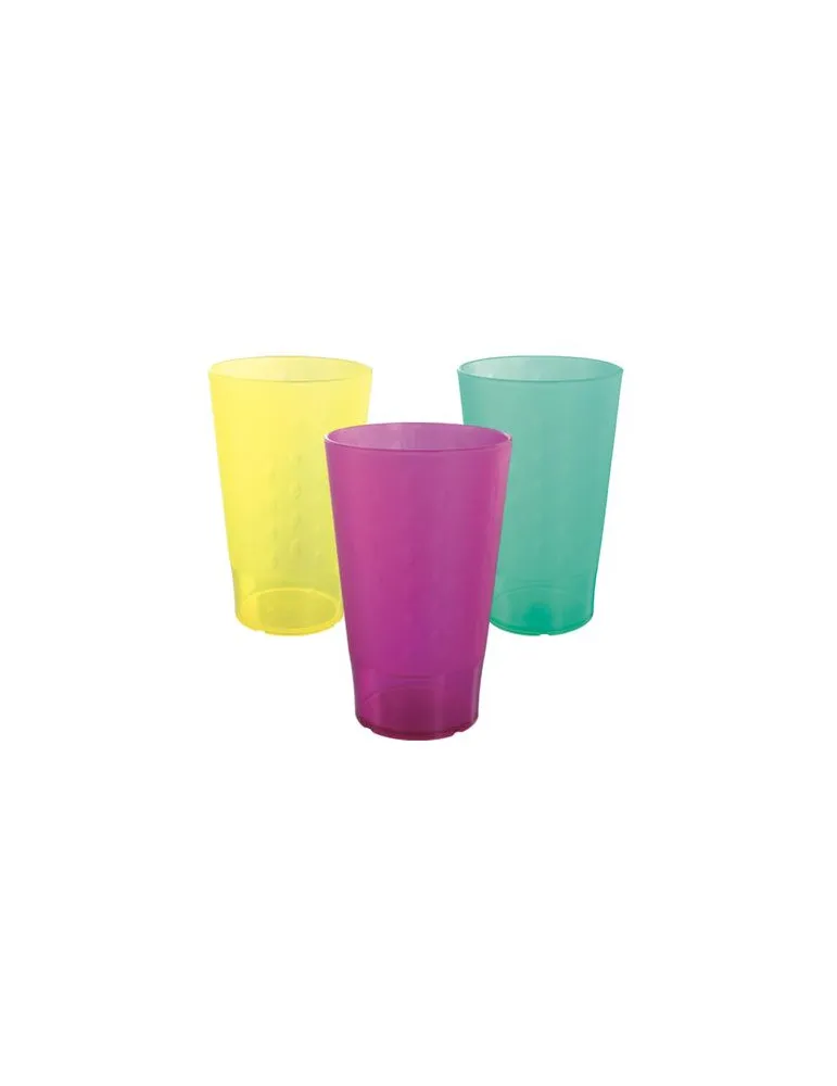 GOBELET PLASTIQUE REUTILISABLE 33 cl - PREMIUM personnalisable avec votre logo