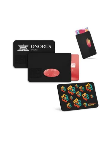 PROTEGE CARTE DE CREDIT EN MATIERE RECYCLEE AVEC BLINDAGE ANTI RFID