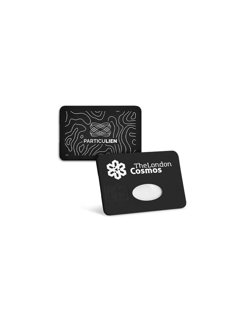 PROTEGE CARTE DE CREDIT EN MATIERE RECYCLEE AVEC BLINDAGE ANTI RFID