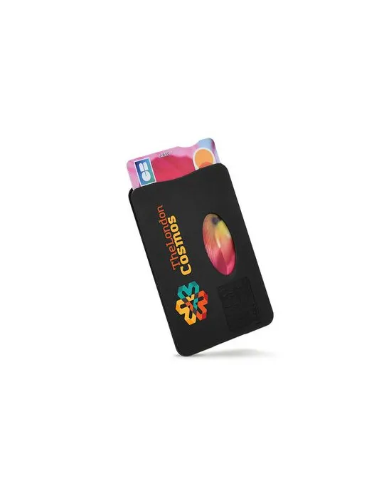 PROTEGE CARTE DE CREDIT EN MATIERE RECYCLEE AVEC BLINDAGE ANTI RFID
