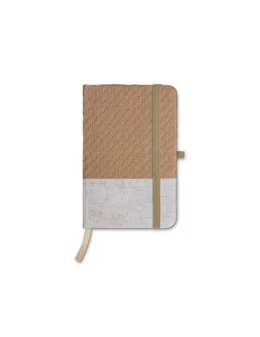 CARNET DE POCHE COUVERTURE COTON ET FIBRES DE BAMBOU 2